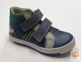 Linea M10 kék cipő, hajó mintával 22