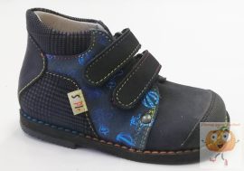 Supi+ Bokor supinált kék cipő 06A-os modell , orrvédővel 22