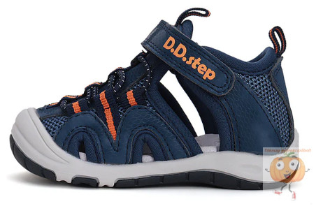 D.D.Step Quick dry szandál, gyorsan száradó, kék 29