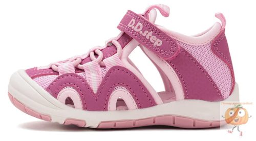 D.D.Step Quick dry szandál,gyorsan száradó, pink 28