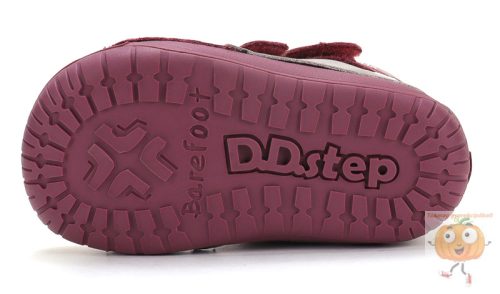 D.D.Step Barefoot lány téli cipő W070-62495 mályva 25