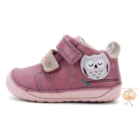   D.D.Step lány cipő BAREFOOT 070-62659 rózsa, bagoly mintával 21