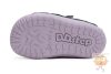 D.D.Step lány cipő BAREFOOT 070-62659 rózsa, bagoly mintával 24