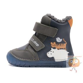D.D.Step fiú téli cipő W029-52887 kék 19