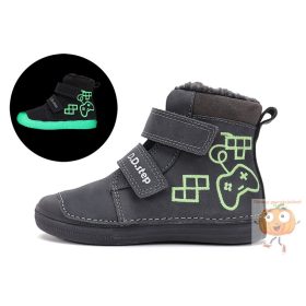 D.D.Step fiú téli cipő W029-52250 szürke 25