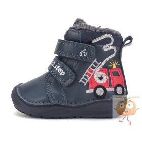 D.D.Step fiú téli cipő W071-62477 kék 20