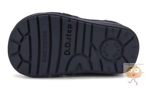 D.D.Step fiú téli cipő W071-62477 kék 23