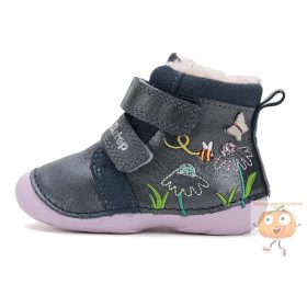 D.D.Step lány téli cipő W015-52997 kék 19