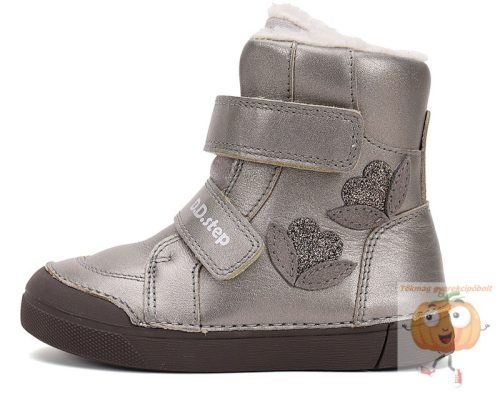 D.D.Step lány téli cipő W068-52320 champagne 31