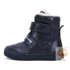 D.D.Step lány téli cipő W068-52320 kék 35