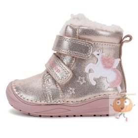 D.D.Step lány téli cipő W071-62376 champagne 20