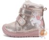 D.D.Step lány téli cipő W071-62376 champagne 29