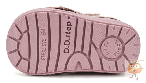D.D.Step lány téli cipő W071-62376 champagne 30