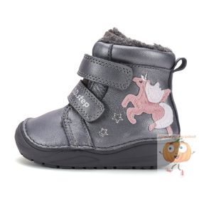 D.D.Step lány téli cipő W071-62376 ezüst 26