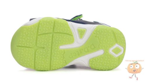 D.D.Step szandál két tépőzáras G064-51816 LED kék 22