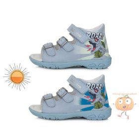   D.D.Step szandál G290-41508 kék, napfényre színváltós mintával 21