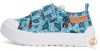 D.D.Step vászoncipő 096-42593 kék, dinó mintával 26