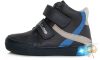  D.D.Step világítós, villogó cipő 068-398 kék 32