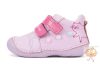 DD Step első lépés cipő 015-61267 halvány lila cica mintával 19