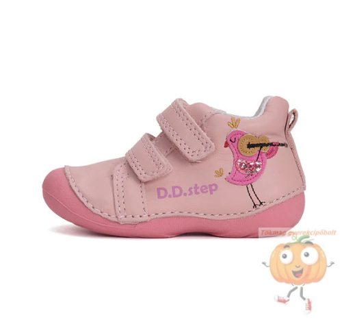 D.D.Step első lépés lány cipő s 015-51542 baby pink 23