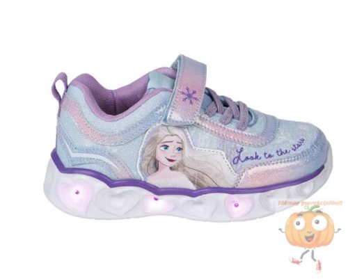 Disney Frozen, Disney Jégvarázs LED villogó, világító utcai cipő 32