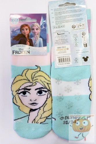 Disney Jégvarázsos csúszásgátlós vastag zokni , kék