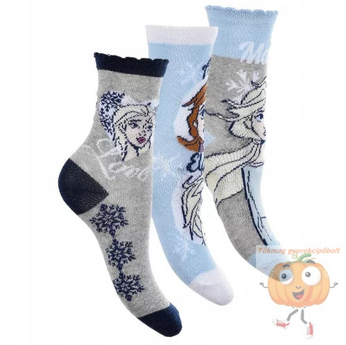Disney zokni Jégvarázs 3 pár 1 csomagban