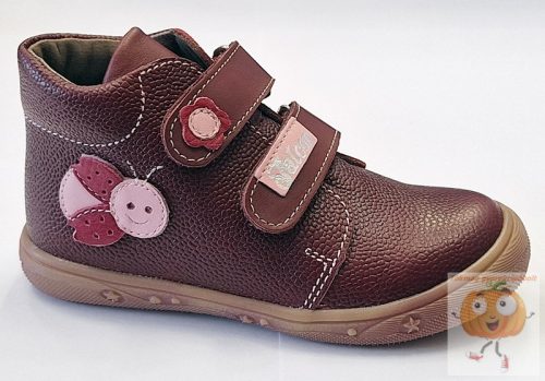 Falcon bordó cipő, katica mintával 31