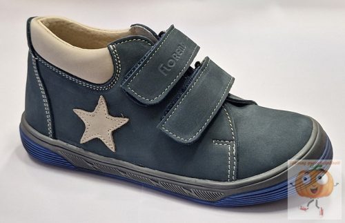 Florens F 68-2030 kék cipő, csillag mintával 32