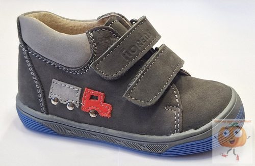 Florens F 68-2030 szürke cipő, autó mintával 29