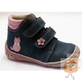 Florens Flo 810 kék cipő cica mintával 29