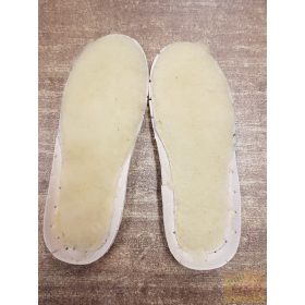 Gyapjú talpbetét, latex habos alsó résszel