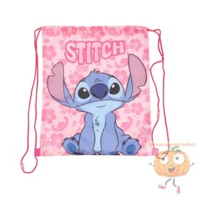Lilo és Stitch sporttáska, tornazsák rózsa 40 cm