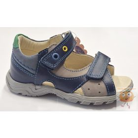 Linea M32 fiú szandál kék-zöld 38