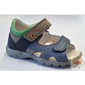 Linea M32 fiú szandál kék-zöld 34