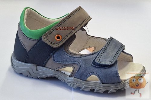 Linea M32 fiú szandál kék-zöld 34