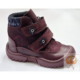 Linea M42 Tex vízálló téli cipő-bakancs lány bordó 28