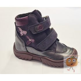 Linea Tex vízálló téli cipő-bakancs lány lila 25