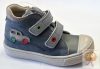 Linea fiú cipő M11 kék, autó mintával 26