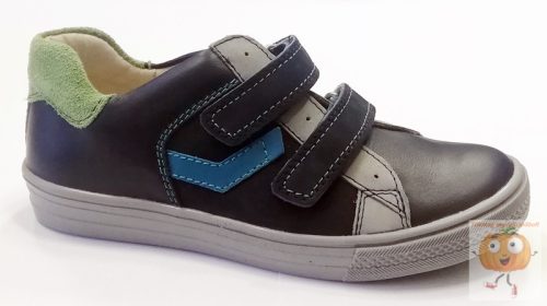 Linea fiú cipő kék-zöld 32