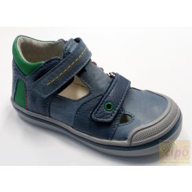 Linea kék fiú szandálcipő,strapabíró gumis orrú,21
