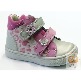 Linea lány cipő rózsa-szürke 19