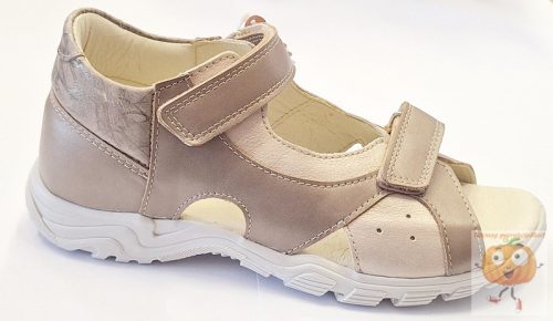 Linea 2 tépőzáras lány szandál beige 37