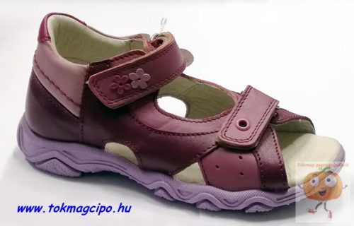 Linea 2 tépőzáras lány szandál mályva 33