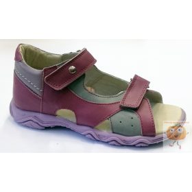 Linea lány szandál mályva-szürke 40