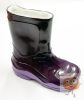 Gumicsizma lila 24 bélés nélkül