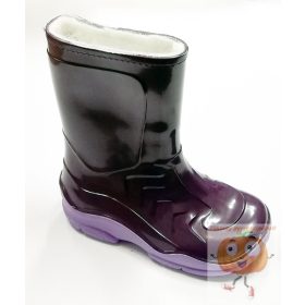 Gumicsizma lila 26