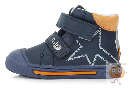 Ponte20 supinált cipő DA-06-806 kék, csillag mintával 24
