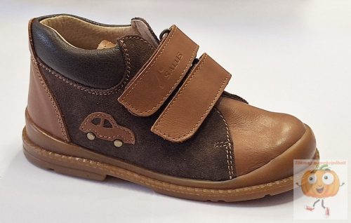 Salus F-68 supinált cipő,prémium flexi,barna 29