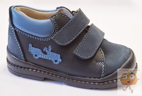 Salus F-68 supinált cipő,prémium flexi,kék dzsip 30
